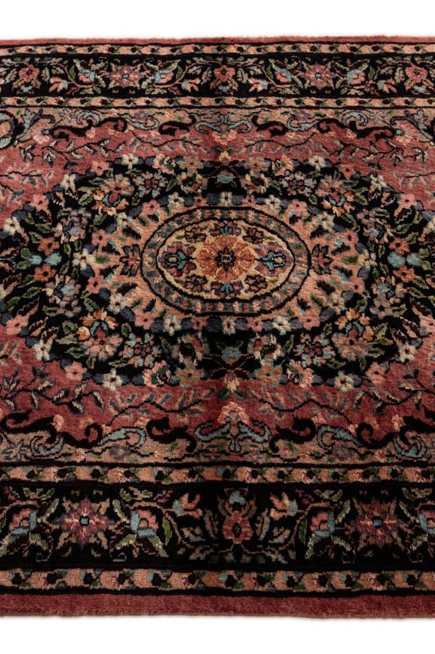 Detail image of 3' 1 x 5' 2 Hand Knotted Kashmir Oriental Rug