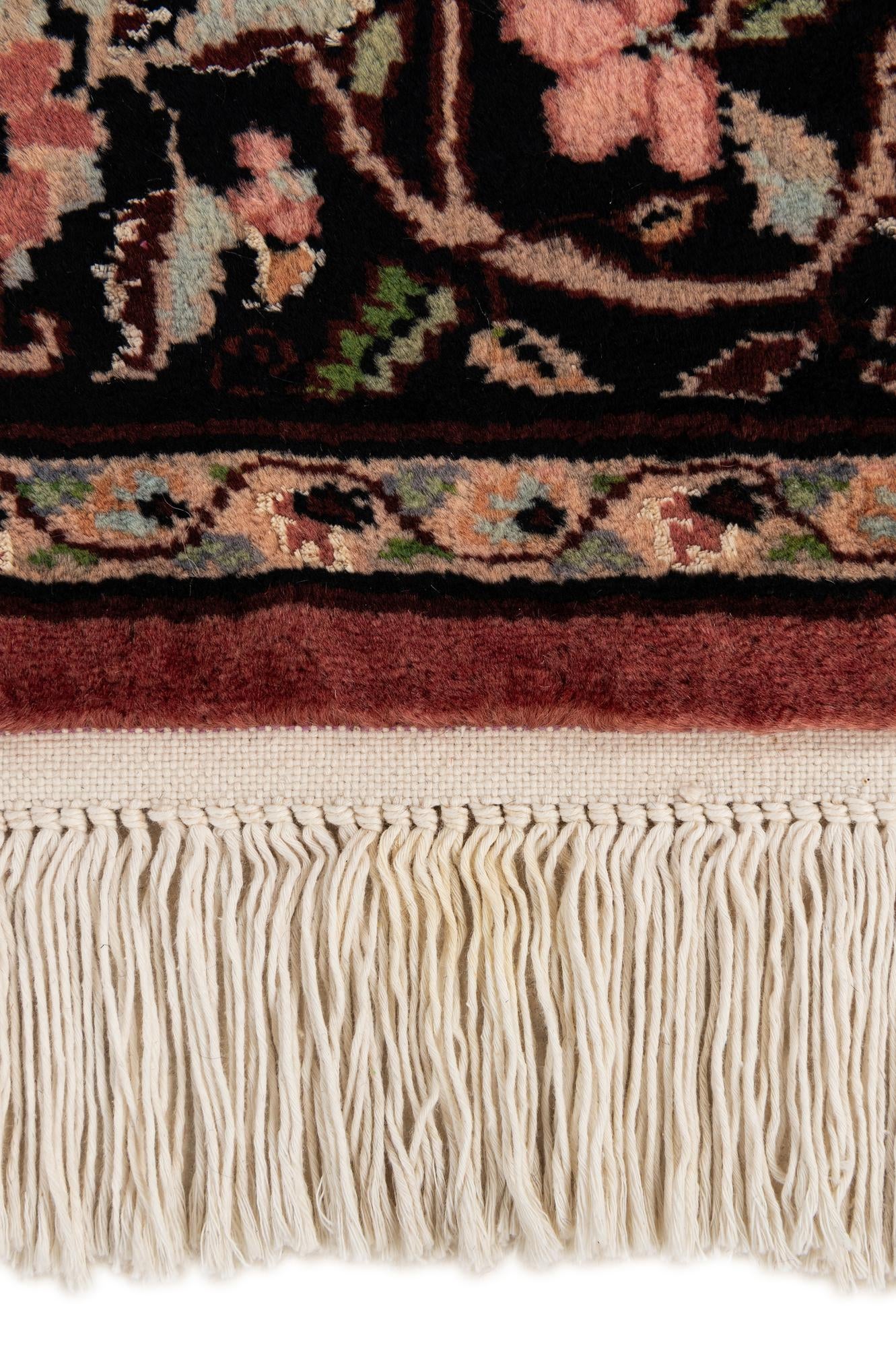 3' 1 x 5' 2 Hand Knotted Kashmir Oriental Rug