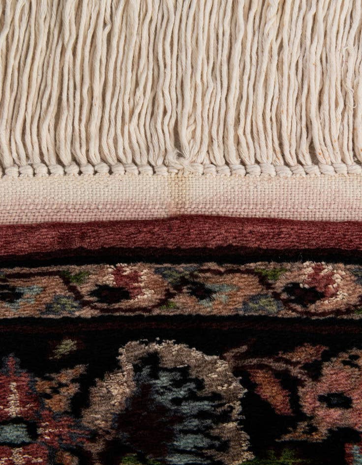 Detail image of 3' 1 x 5' 2  Hand Knotted Kashmir Oriental Rug