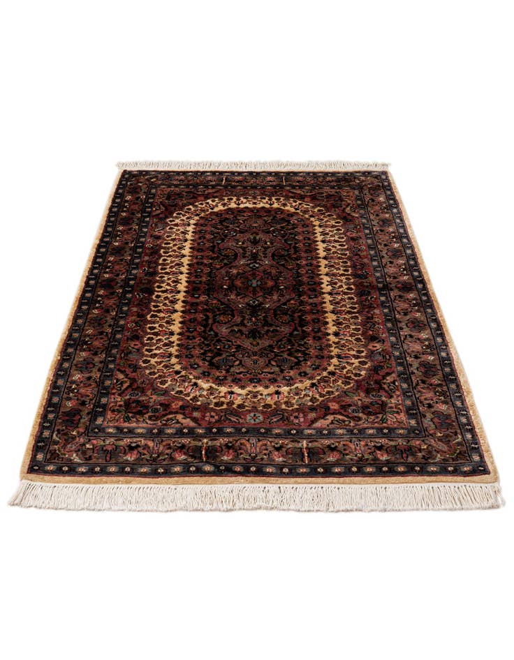 Detail image of 3' 3 x 5' 3  Hand Knotted Kashmir Oriental Rug