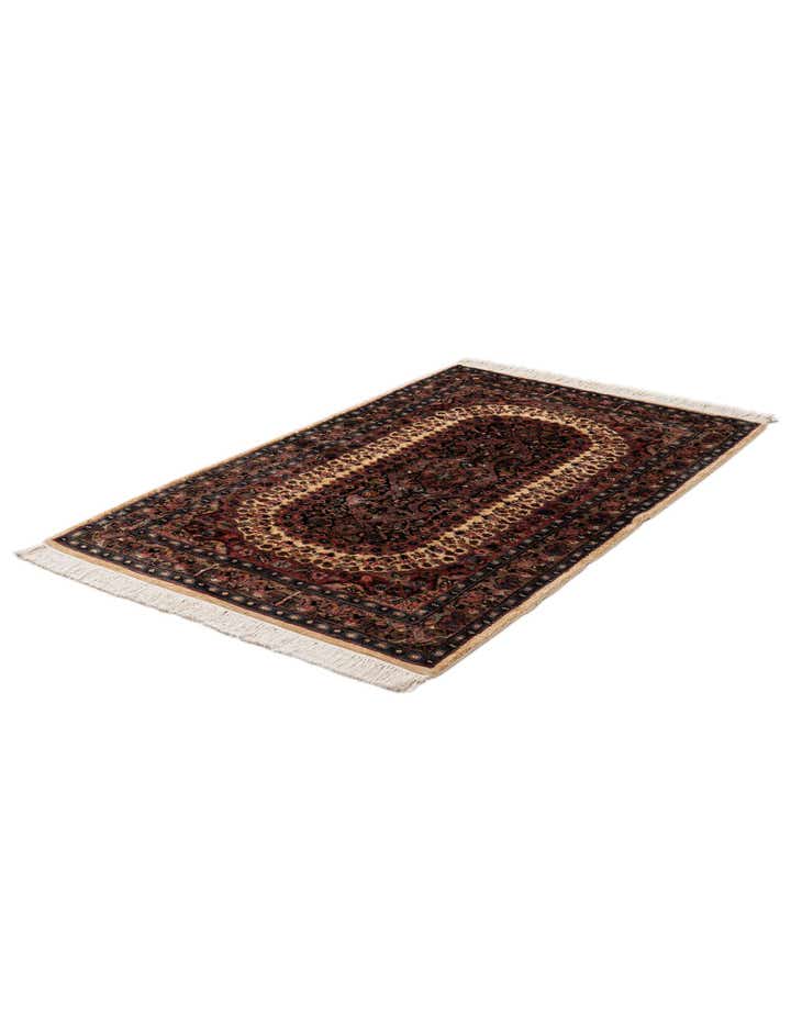 3' 3 x 5' 3 Hand Knotted Kashmir Oriental Rug