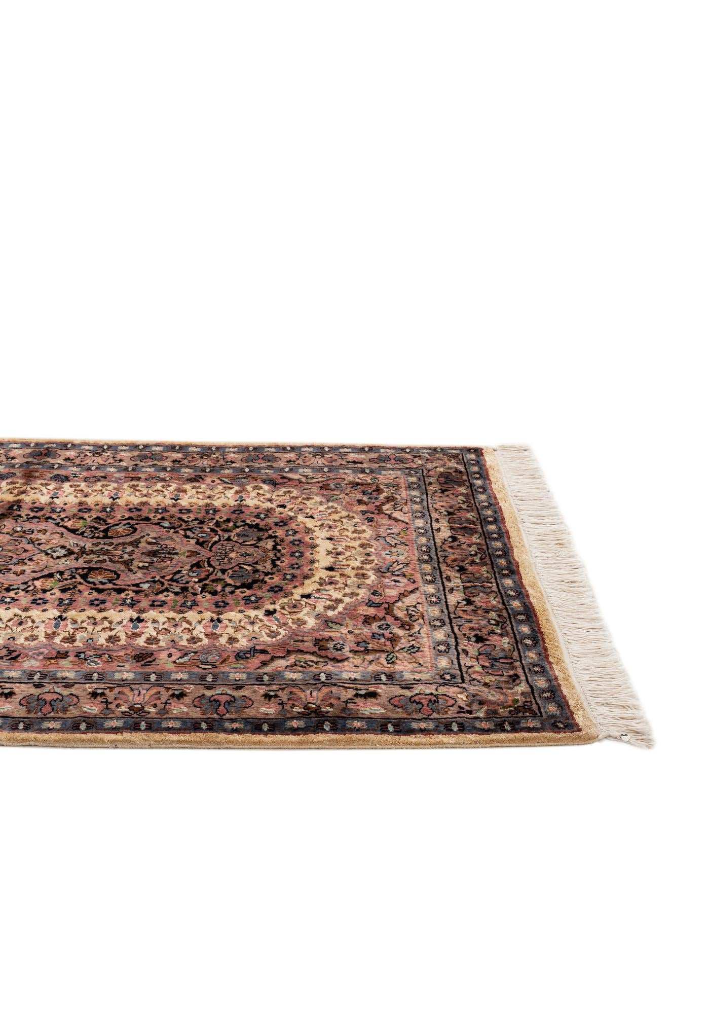 3' 3 x 5' 3 Hand Knotted Kashmir Oriental Rug