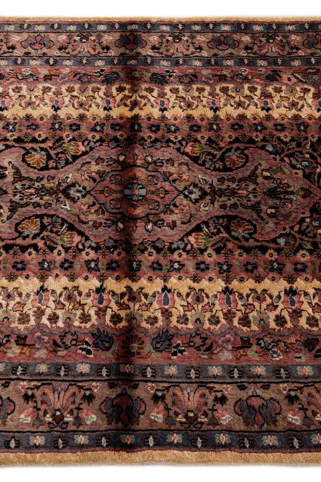 Detail image of 3' 3 x 5' 3 Hand Knotted Kashmir Oriental Rug