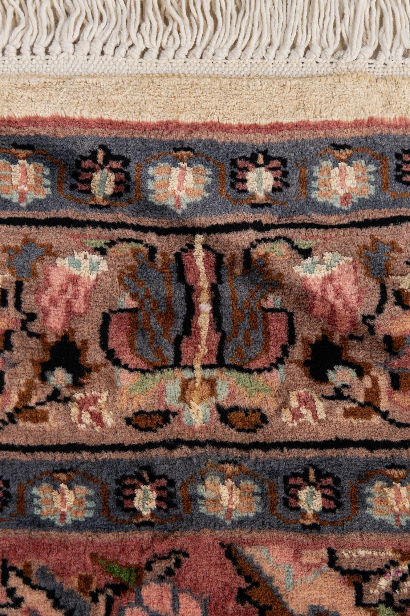 3' 3 x 5' 3 Hand Knotted Kashmir Oriental Rug