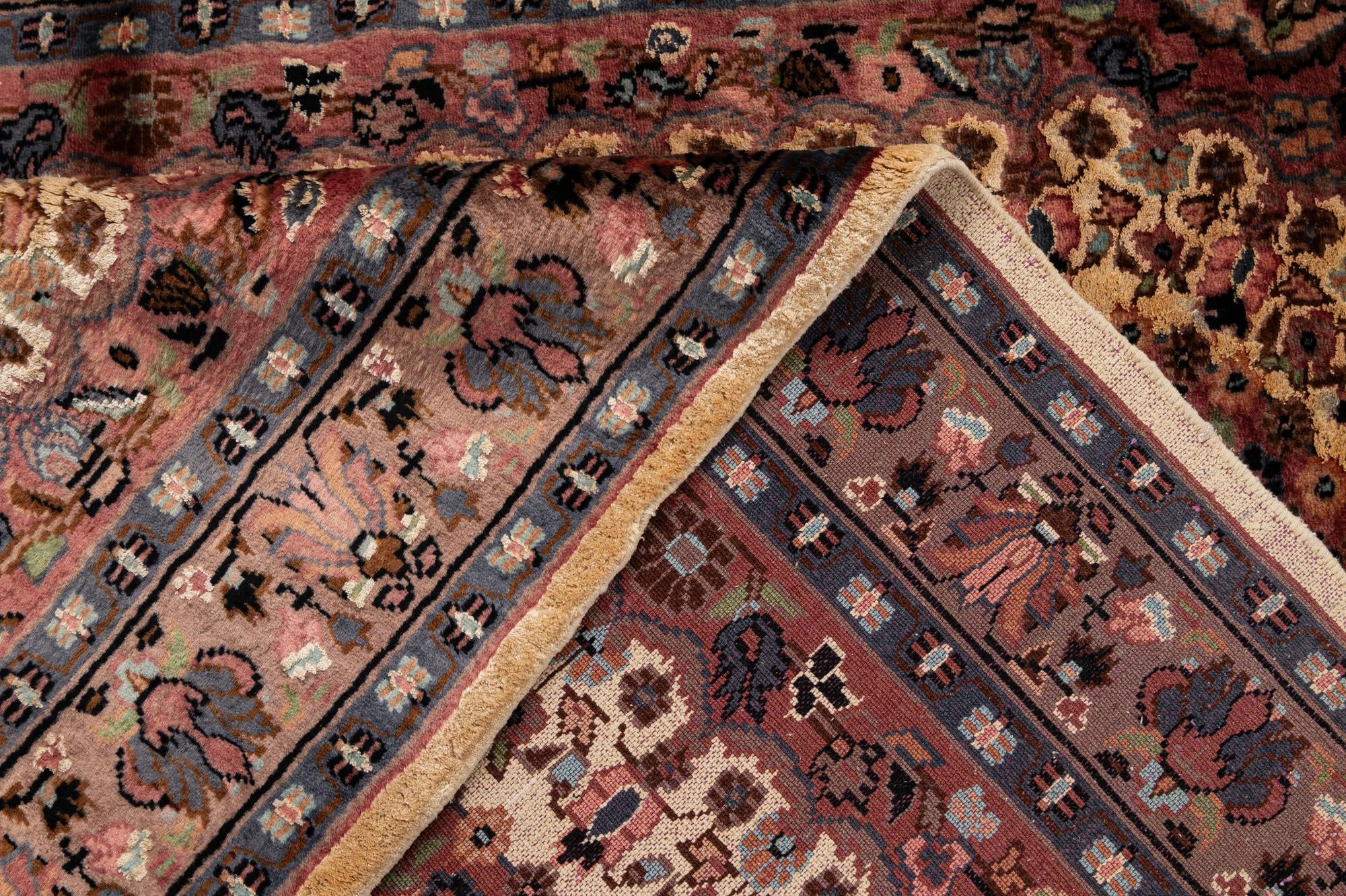 3' 3 x 5' 3 Hand Knotted Kashmir Oriental Rug