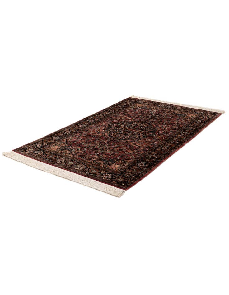 Detail image of 3' 2 x 5' 4 Hand Knotted Kashmir Oriental Rug