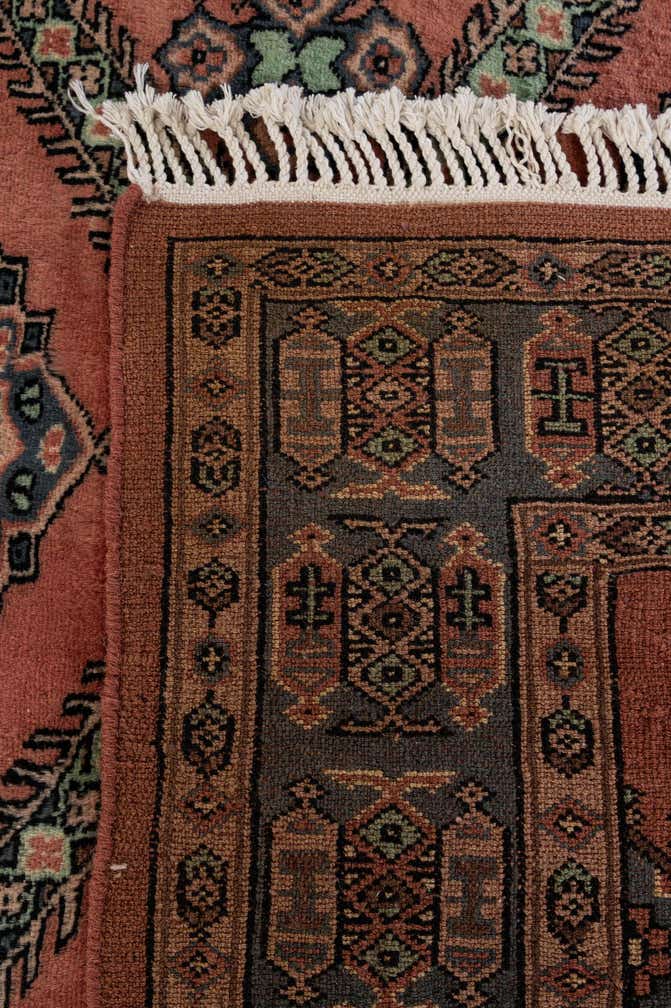 4' 2 x 6' 4 Hand Knotted Kazak Oriental Wool Rug