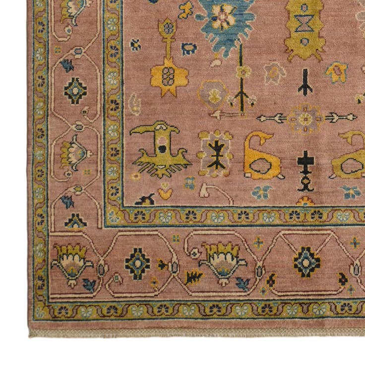 Detail image of 5' 5 x 7' 9 Hand Knotted Kazak Rug