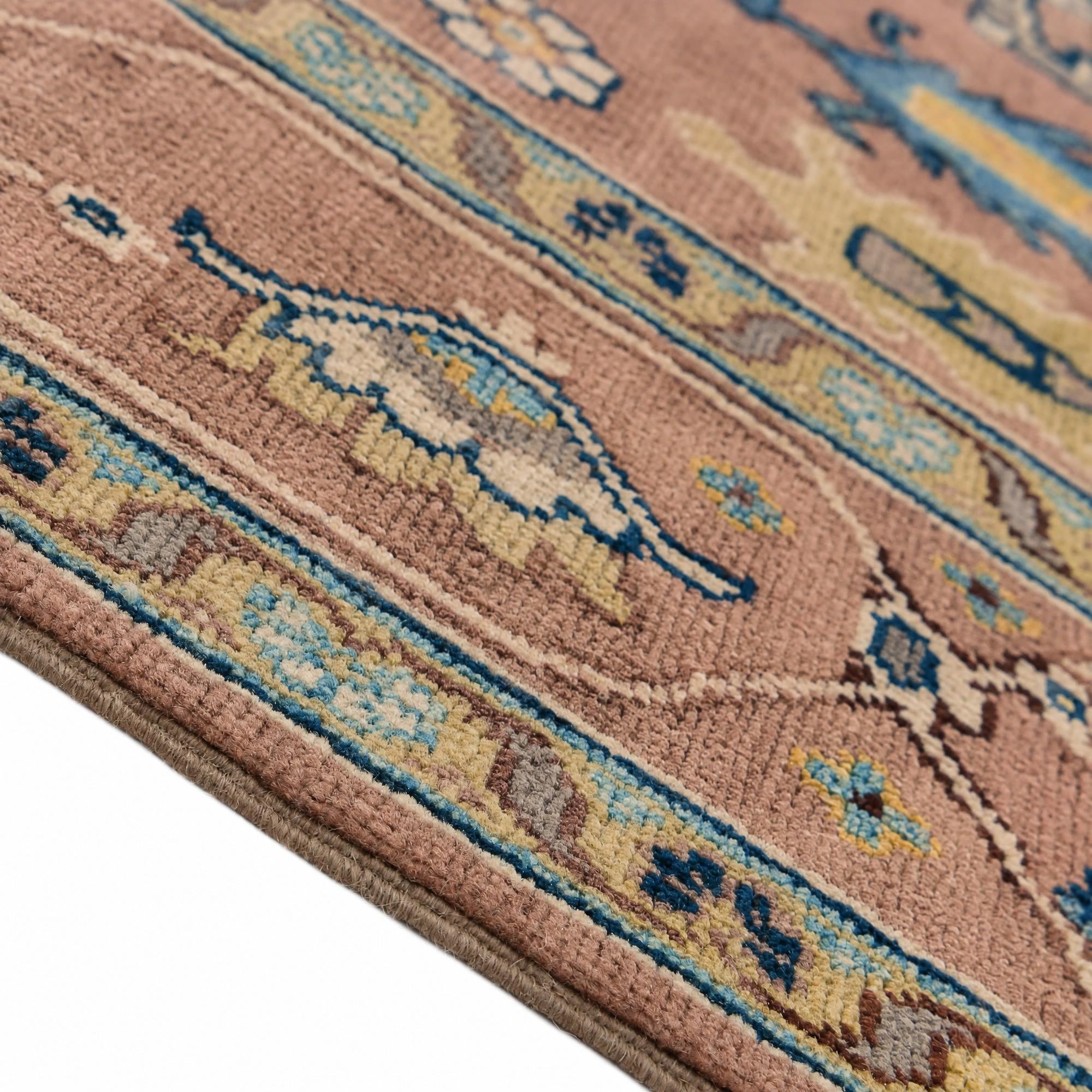 165cm x 235cm Hand Knotted Kazak Rug