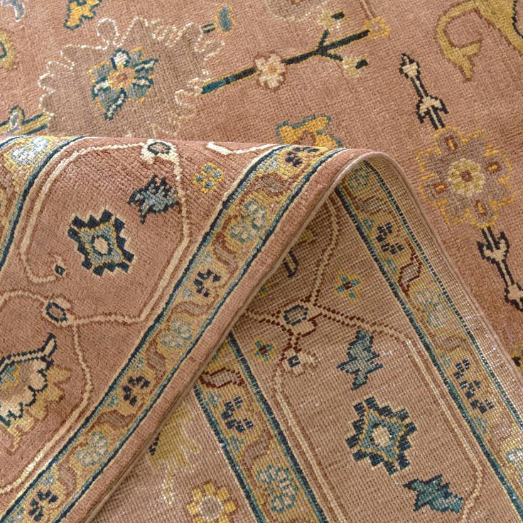 Detail image of 5' 5 x 7' 9 Hand Knotted Kazak Rug