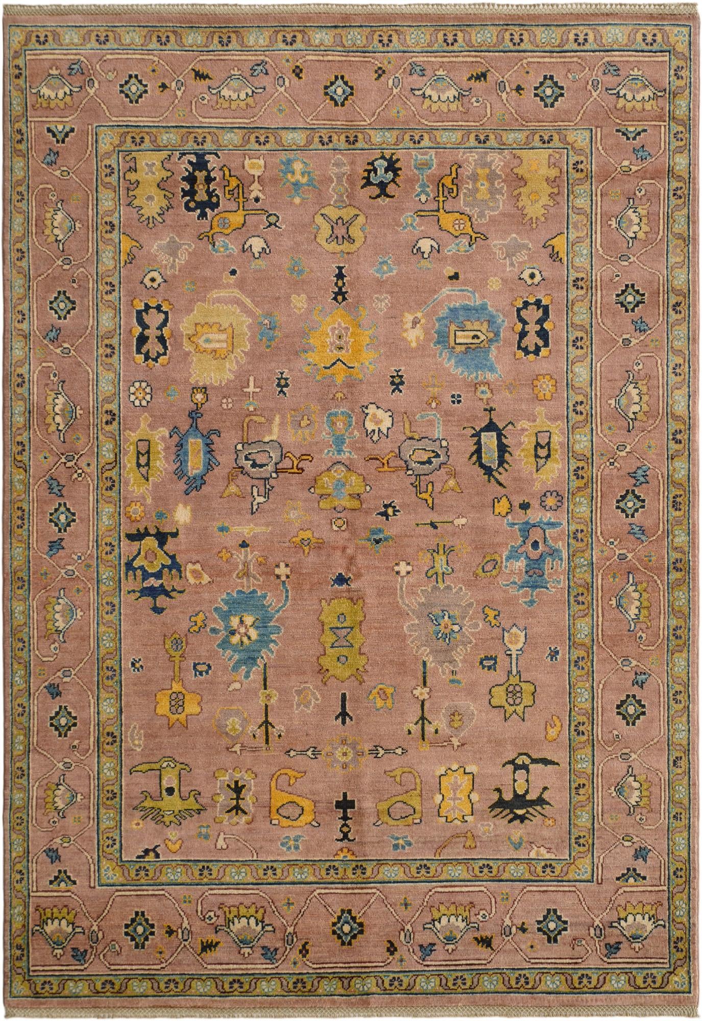 5' 5 x 7' 9 Hand Knotted Kazak Rug