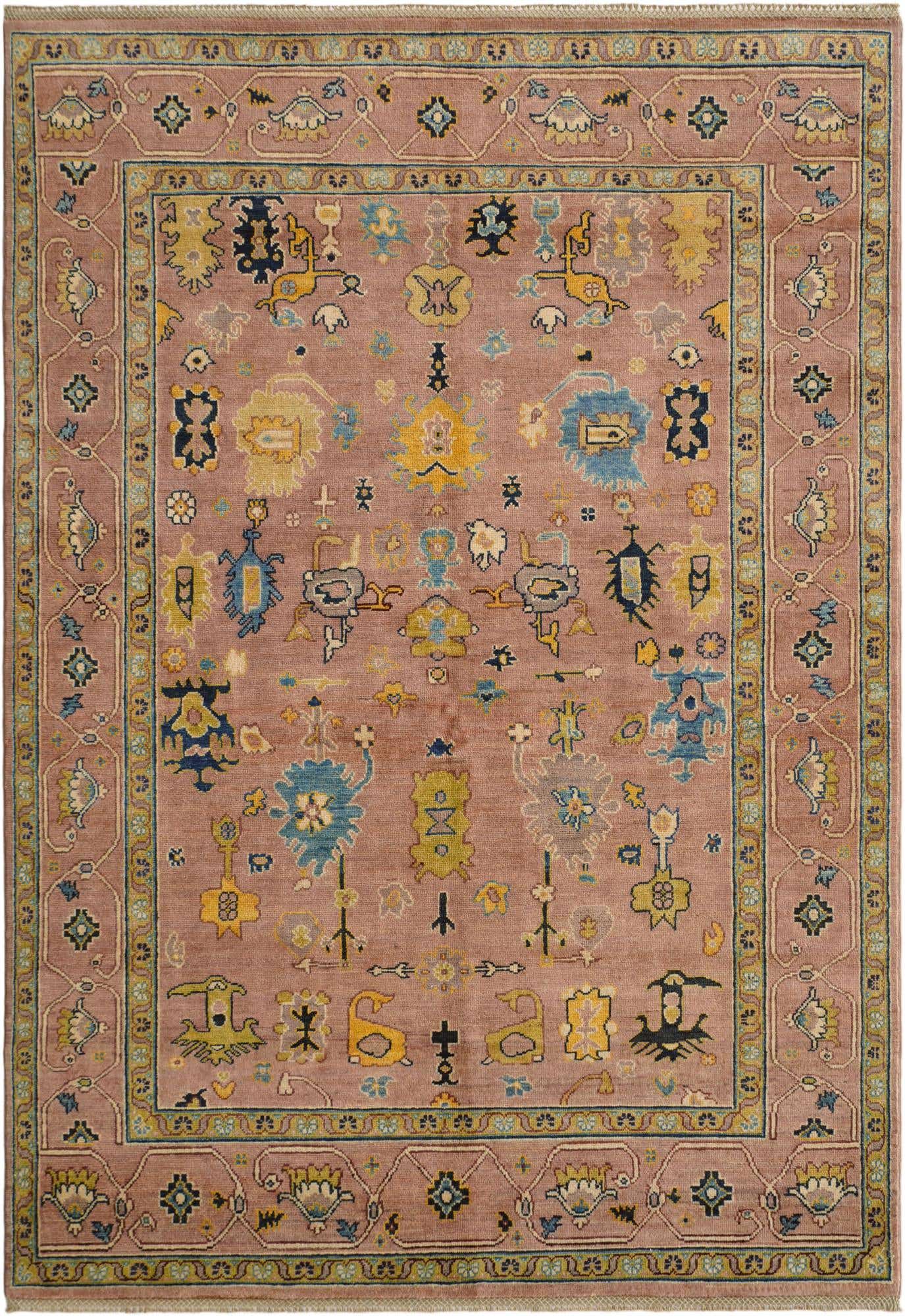 5' 5 x 7' 9 Hand Knotted Kazak Rug