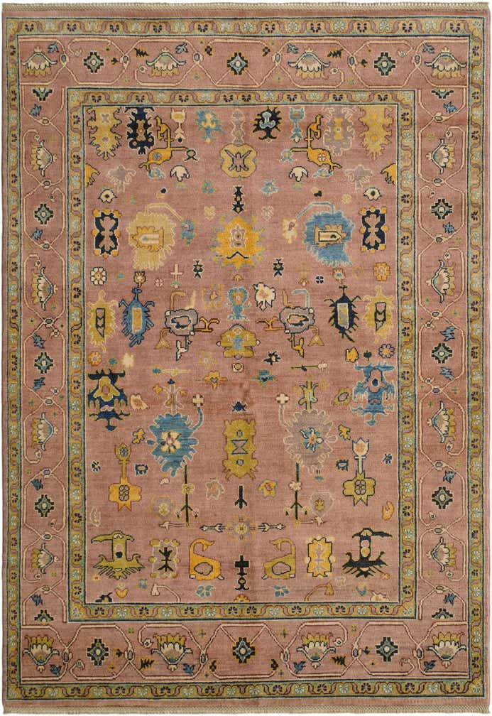 5' 5 x 7' 9 Hand Knotted Kazak Rug