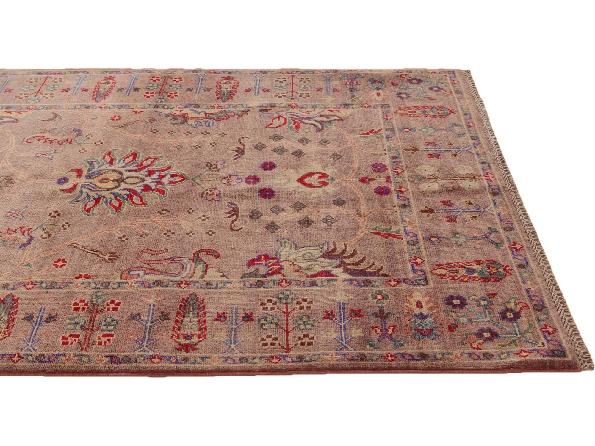 4' x 5' 11 Hand Knotted Kazak Rug
