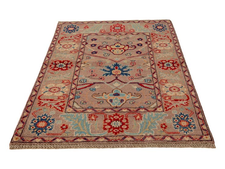 Detail image of 3' 2 x 5' 1 Hand Knotted Kazak Rug