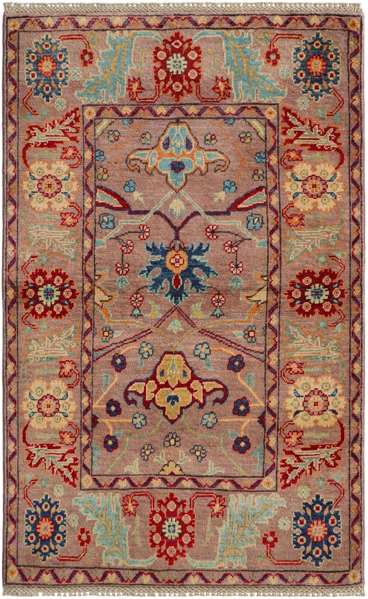 3' 2 x 5' 1 Hand Knotted Kazak Rug