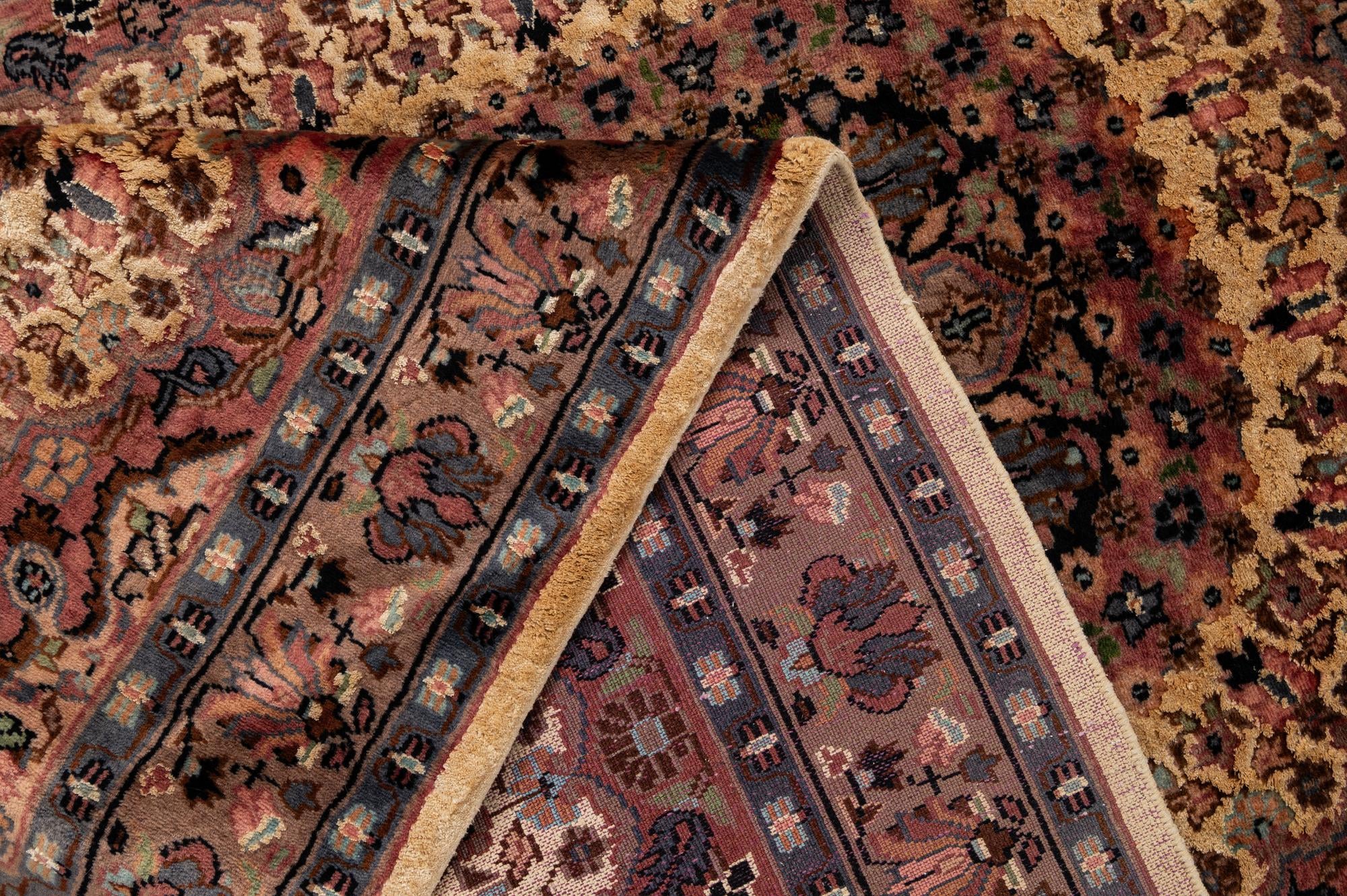 3' 2 x 5' 4 Hand Knotted Lahour Oriental Rug