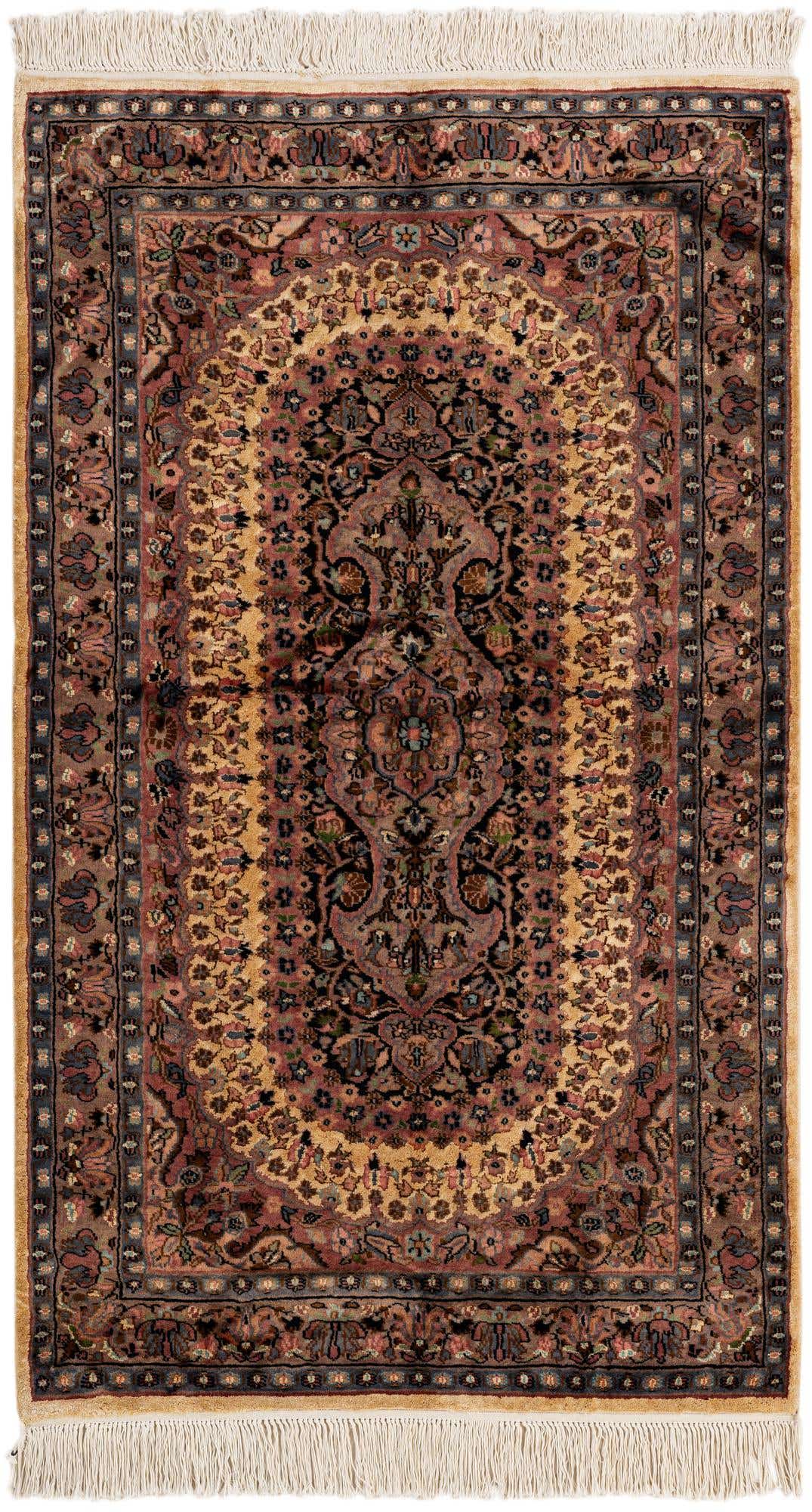 3' 2 x 5' 4 Hand Knotted Lahour Oriental Rug