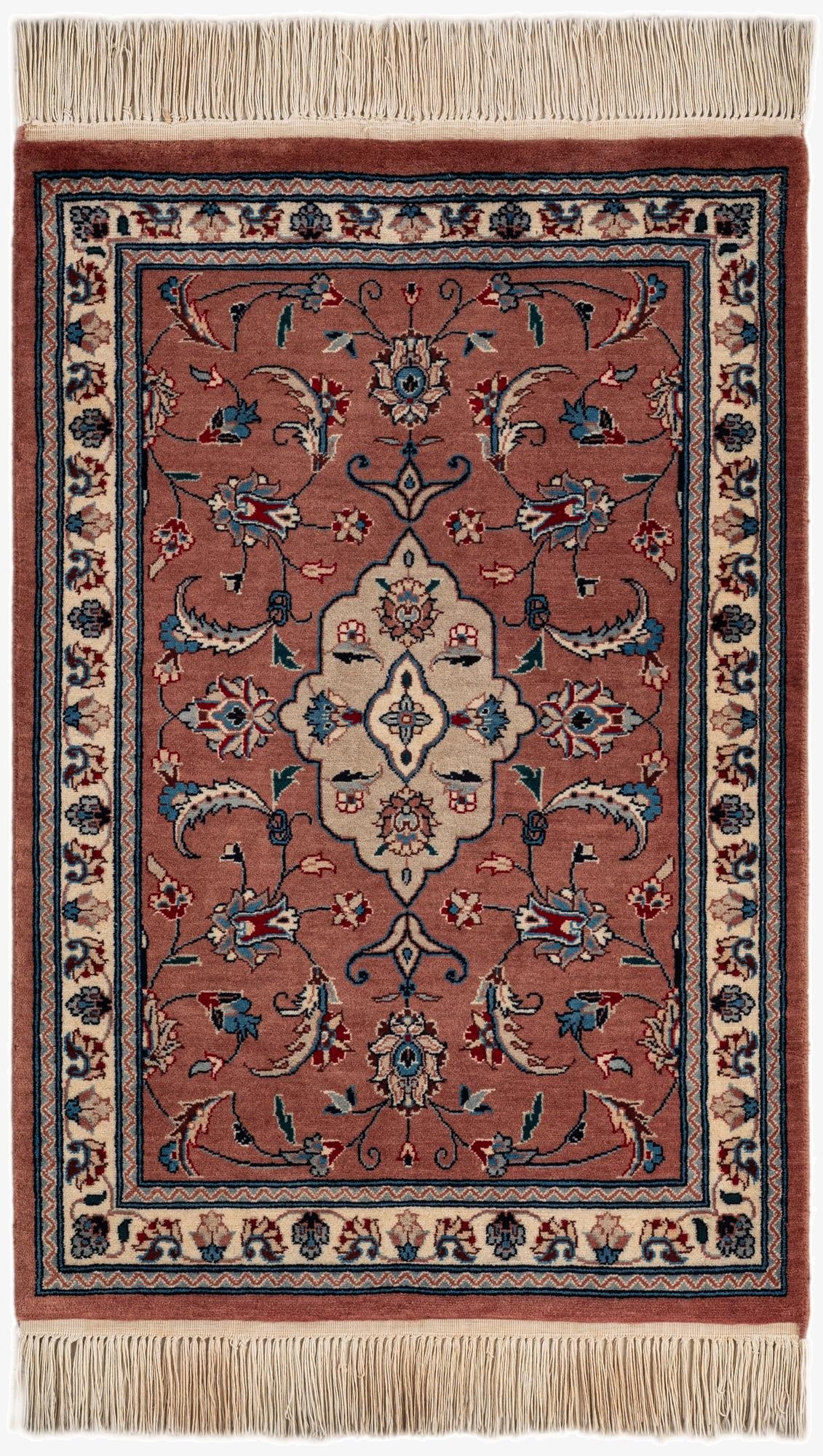 2' 2 x 3' 1  Hand Knotted Lahour Oriental Wool Rug
