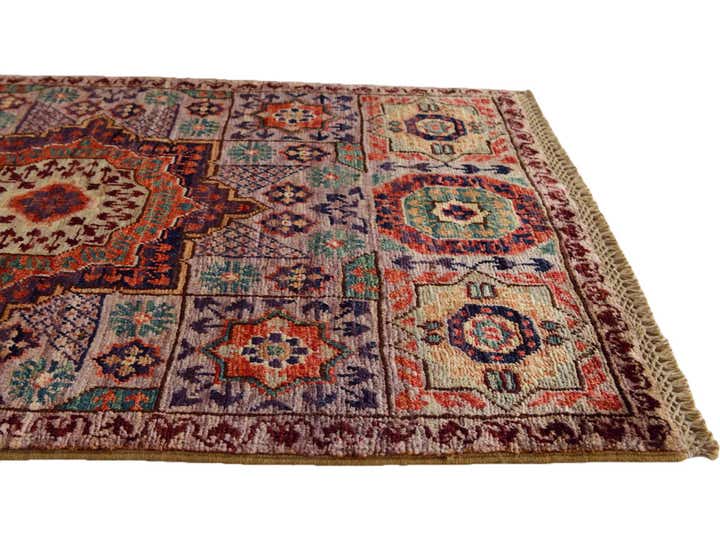 2' 1 x 3' 2 Hand Knotted Mamluk Ziegler Rug
