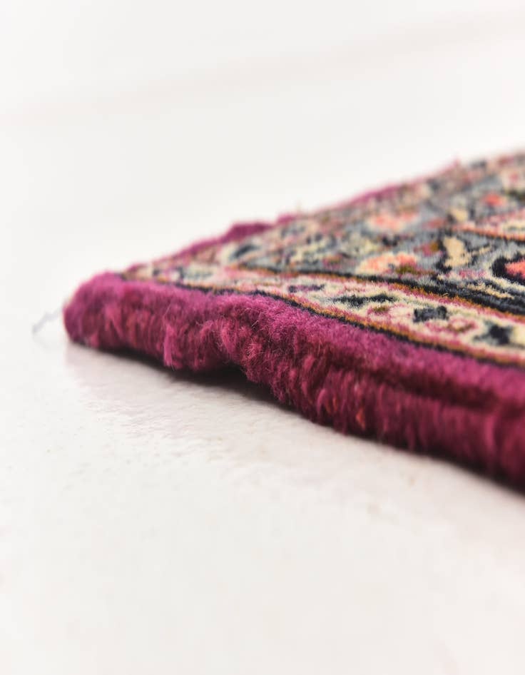 Detail image of 9' 10 x 12' 7 Hand Knotted Mashad Persian Wool Rug