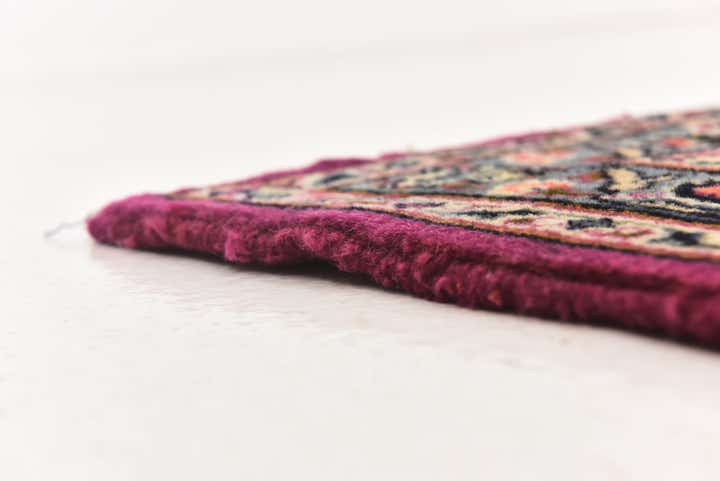9' 10 x 12' 7 Hand Knotted Mashad Persian Wool Rug