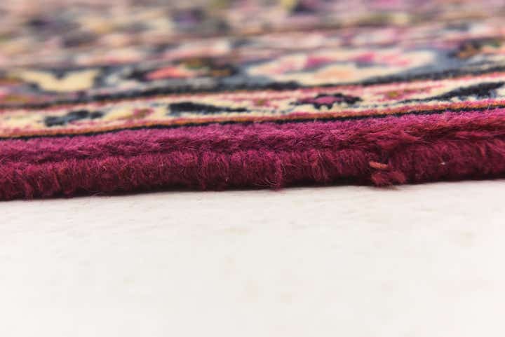 9' 10 x 12' 7 Hand Knotted Mashad Persian Wool Rug