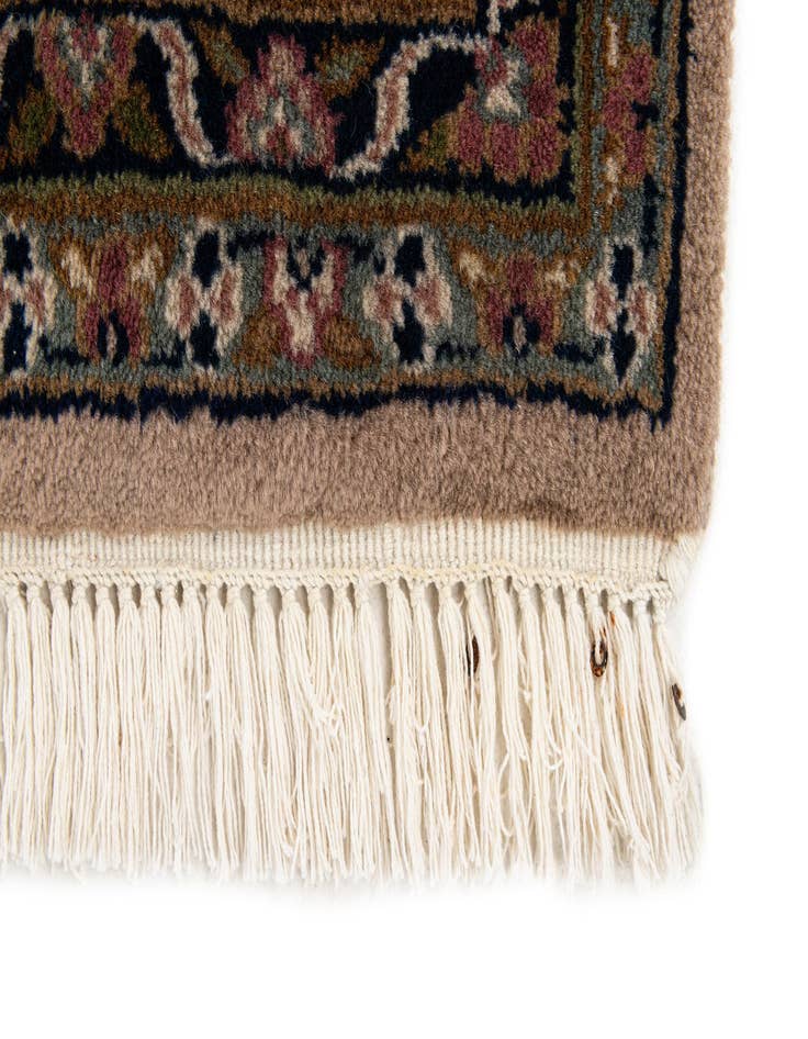 Detail image of 5' 4 x 8' 6 Hand Knotted Mir Wool Rug