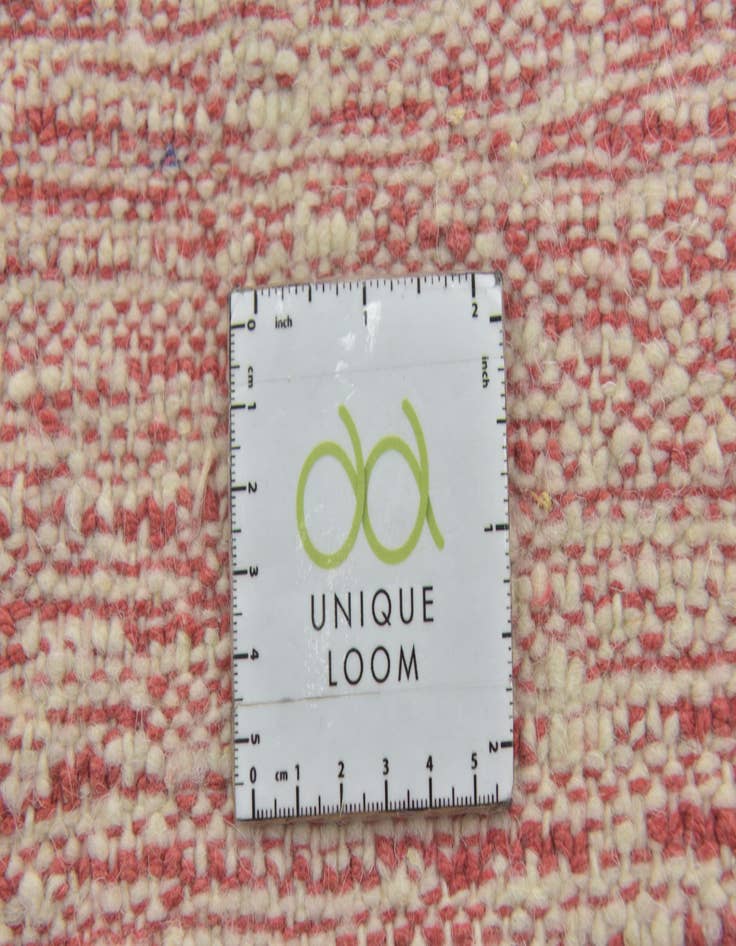 Detail image of 4' 8 x 8'  Hand Knotted Moroccan Wool Rug