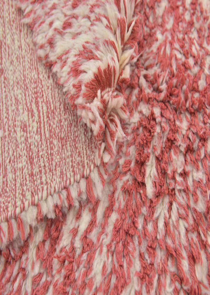 4' 8 x 8' Hand Knotted Moroccan Wool Rug