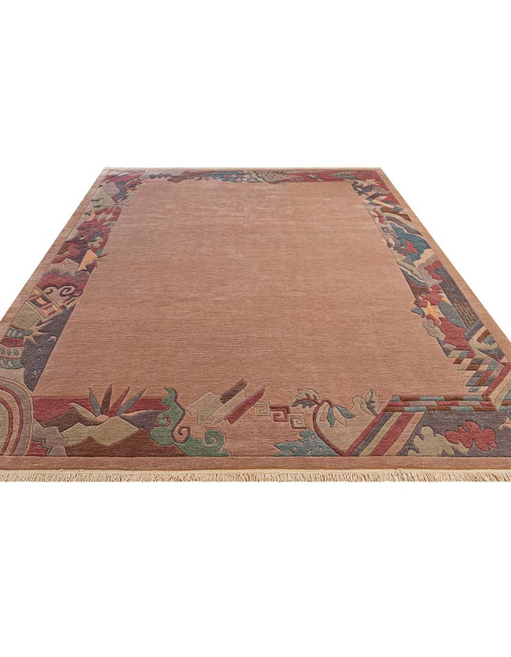 Detail image of 8' 6 x 11' 9 Hand Knotted Nepal Wool Rug