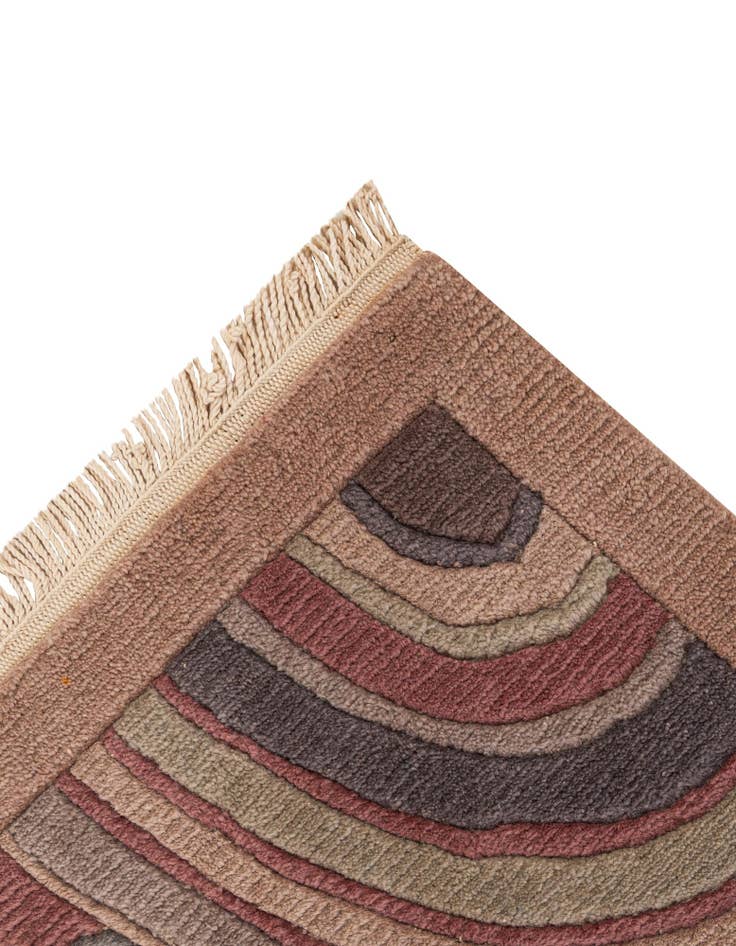 Detail image of 8' 6 x 11' 9  Hand Knotted Nepal Wool Rug