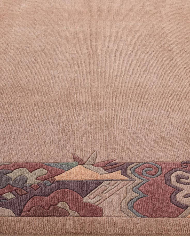 Detail image of 8' 6 x 11' 9  Hand Knotted Nepal Wool Rug