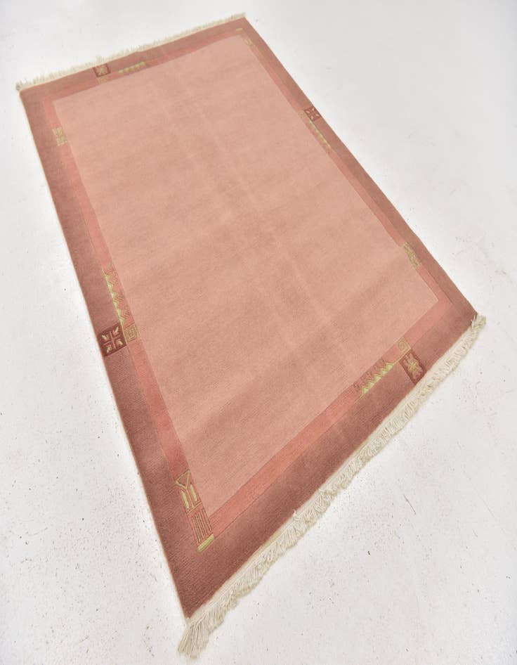 Detail image of 5' x 6' 6  Hand Knotted Nepal Wool Rug