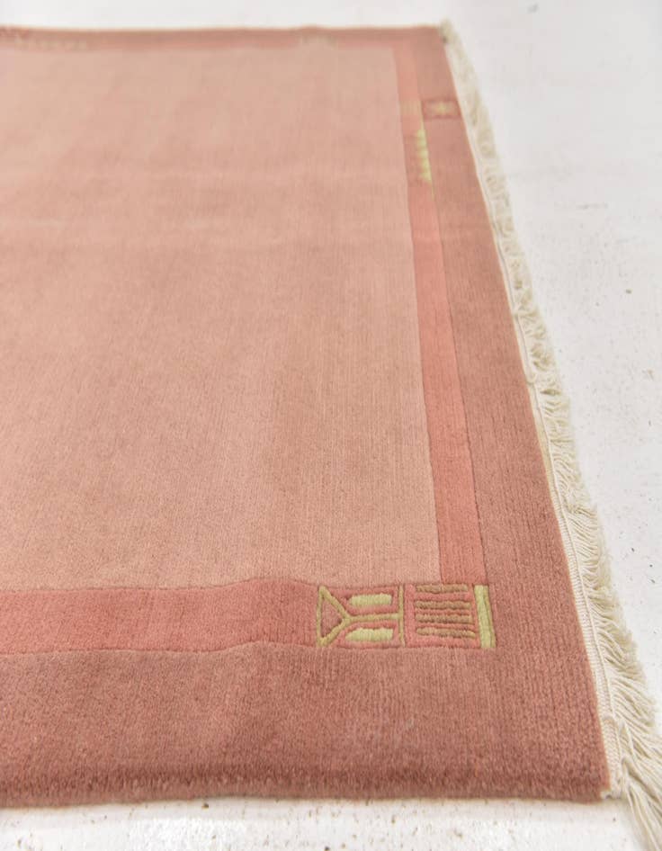 Detail image of 5' x 6' 6  Hand Knotted Nepal Wool Rug