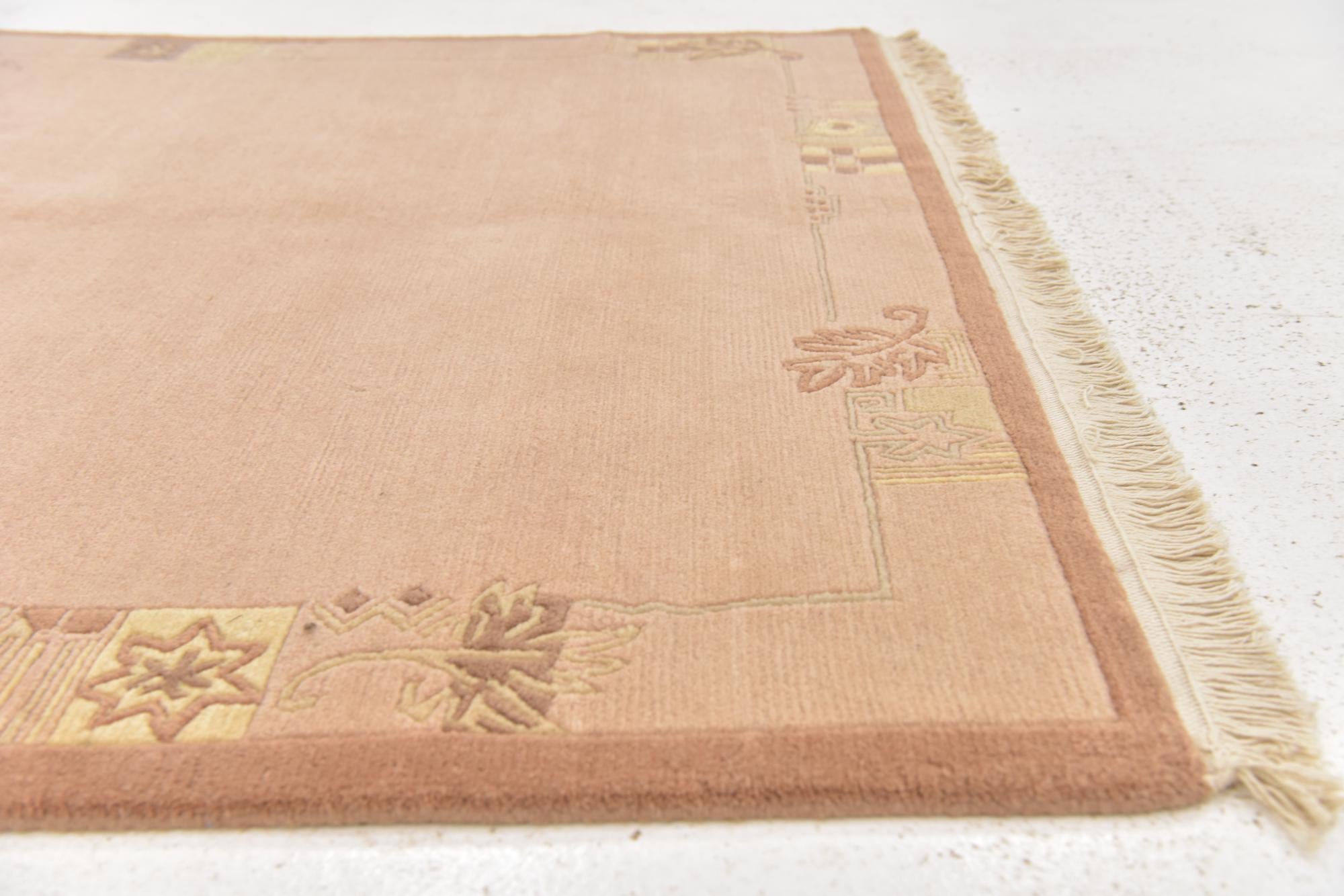 4' 8 x 6' 6 Hand Knotted Nepal Wool Rug
