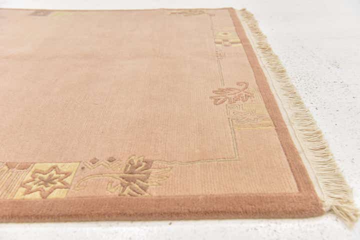 4' 8 x 6' 6 Hand Knotted Nepal Wool Rug