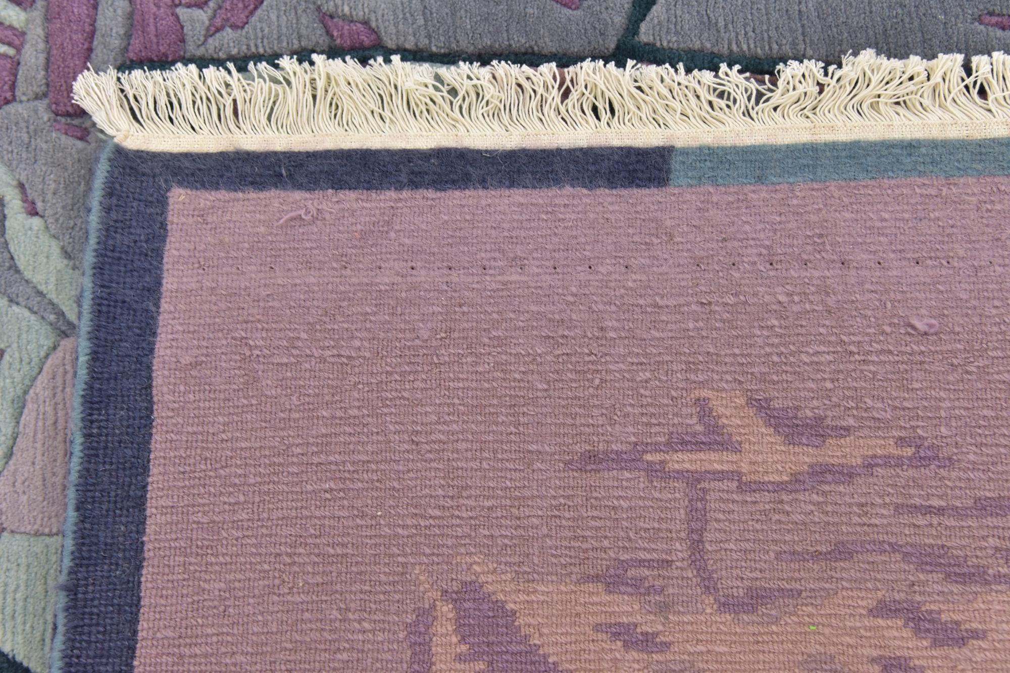 6' 7 x 9' 7 Hand Knotted Nepal Wool Rug
