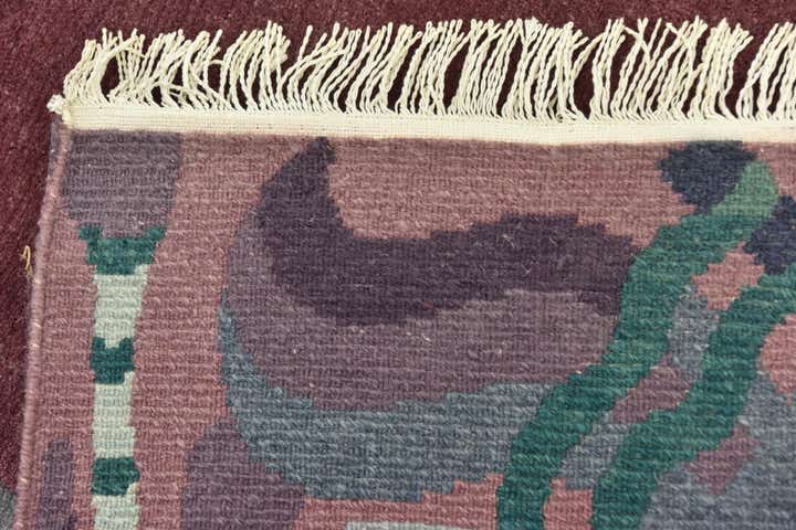 8' 4 x 10' Hand Knotted Nepal Wool Rug