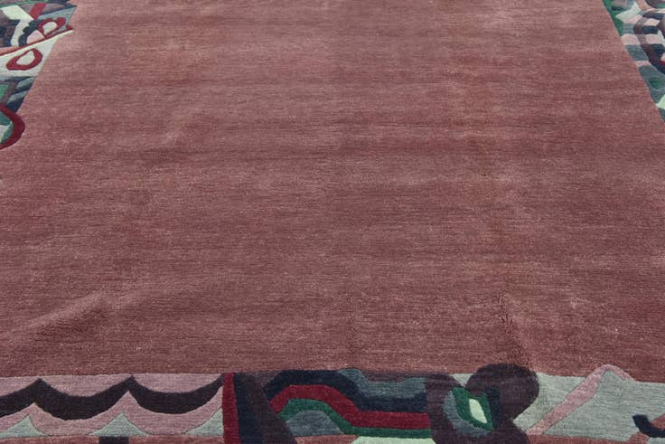 Detail image of 8' 4 x 10' Hand Knotted Nepal Wool Rug