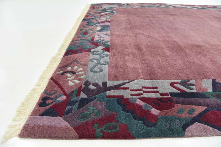 8' 4 x 10' Hand Knotted Nepal Wool Rug