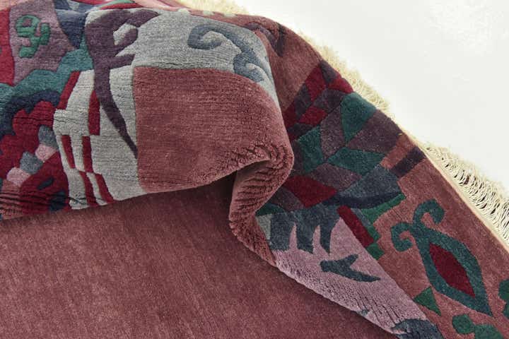 8' 4 x 10' Hand Knotted Nepal Wool Rug
