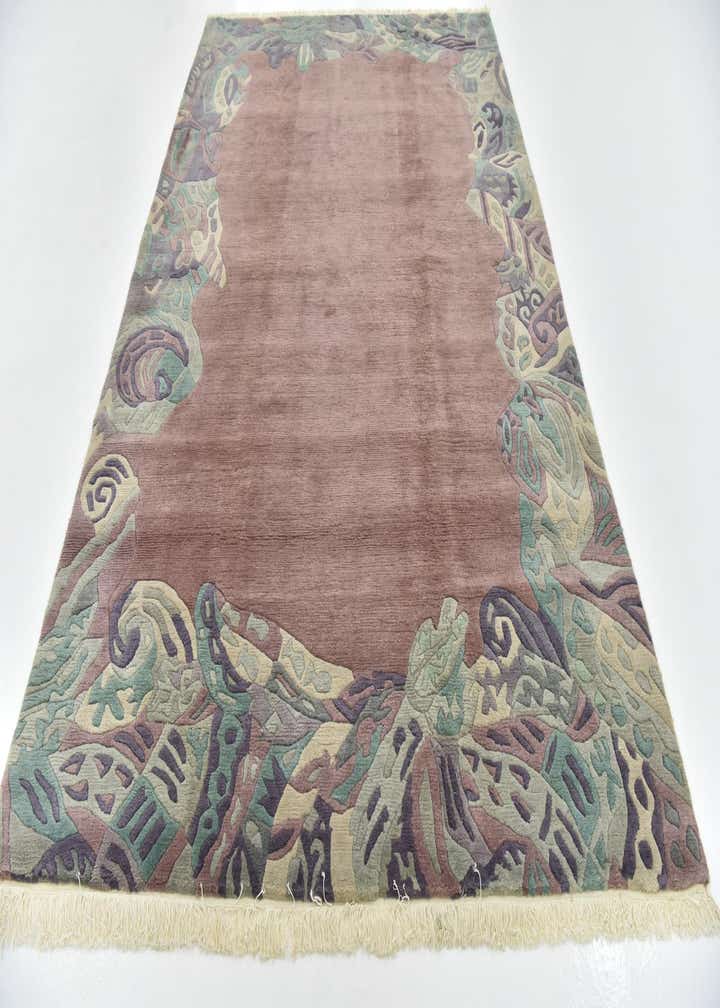 6' 7 x 9' 10 Hand Knotted Nepal Wool Rug