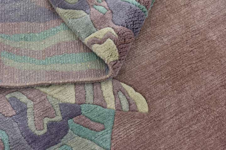 6' 7 x 9' 10 Hand Knotted Nepal Wool Rug