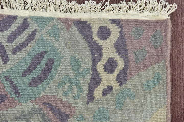 6' 7 x 9' 10 Hand Knotted Nepal Wool Rug