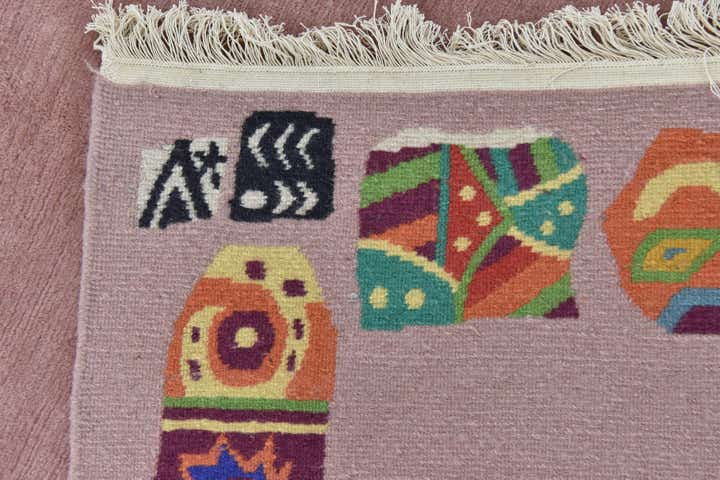 6' 8 x 8' 2 Hand Knotted Nepal Wool Rug