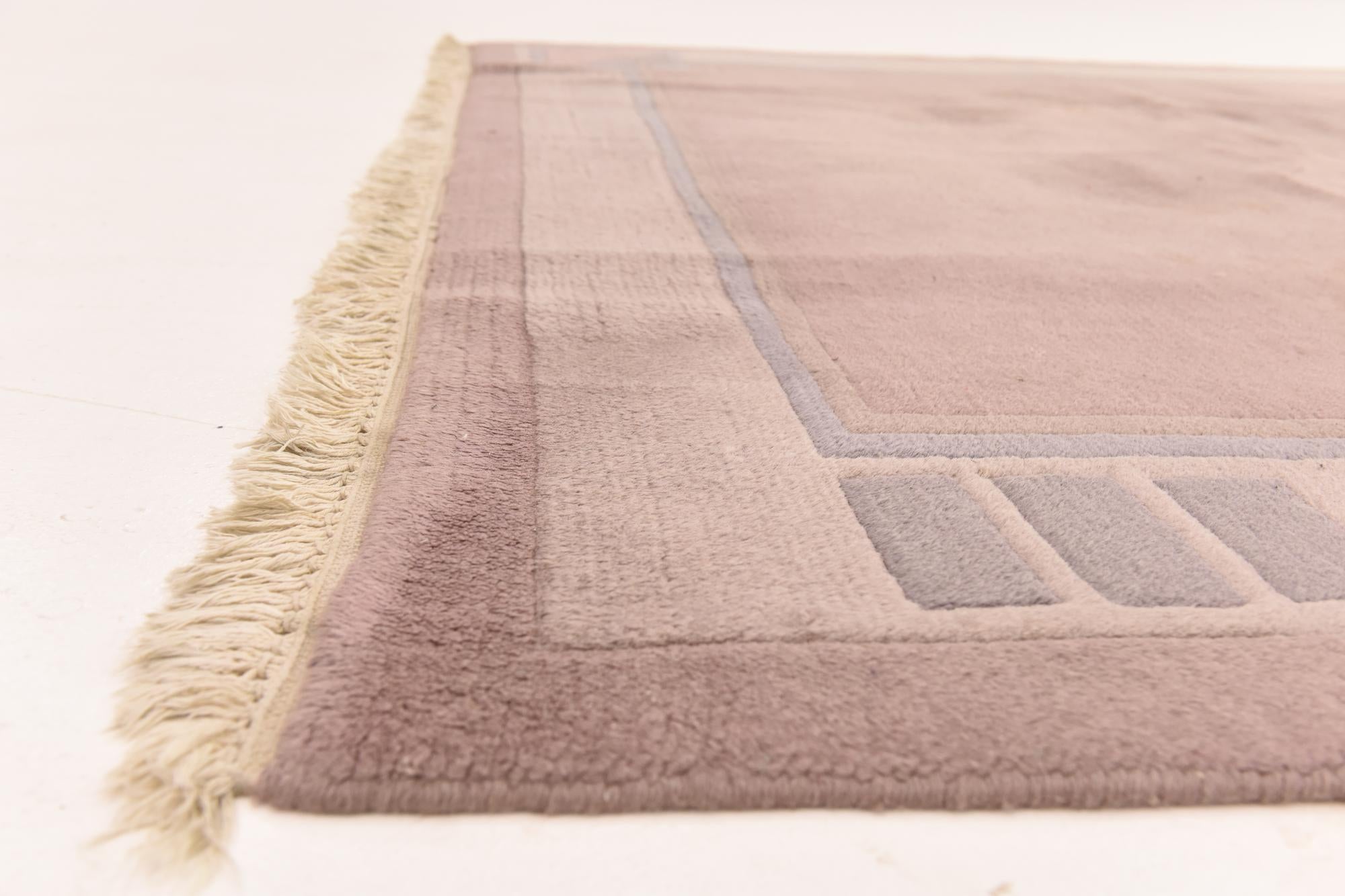 6' 6 x 9' 9 Hand Knotted Nepal Wool Rug