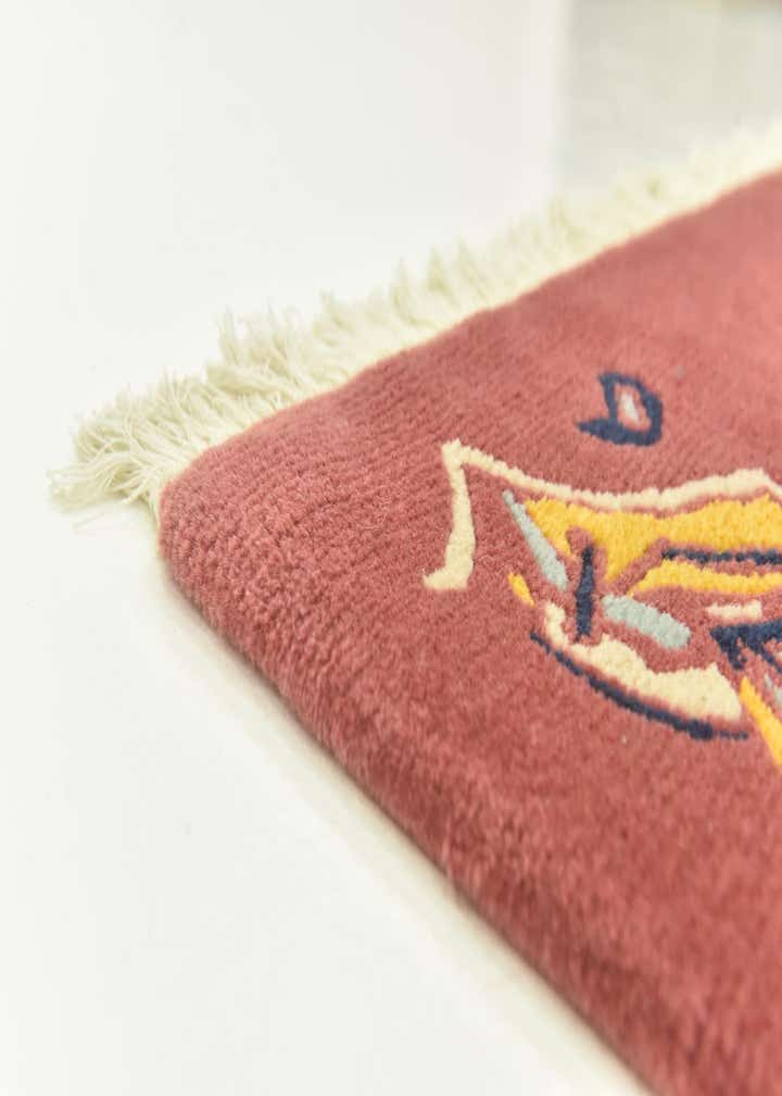 4' 8 x 6' 8 Hand Knotted Nepal Wool Rug