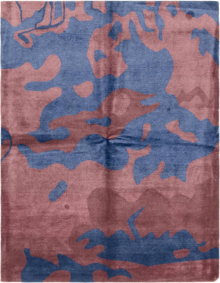 Detail image of 5' 9 x 8' 2 Hand Knotted Nepal Rug