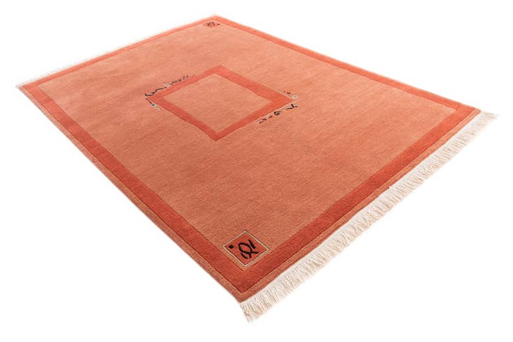 Detail image of 5' 7 x 7' 9 Hand Knotted Nepal Wool Rug